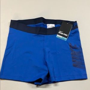 Nike PRO Cool 3 GRX Short Blue -Size Large